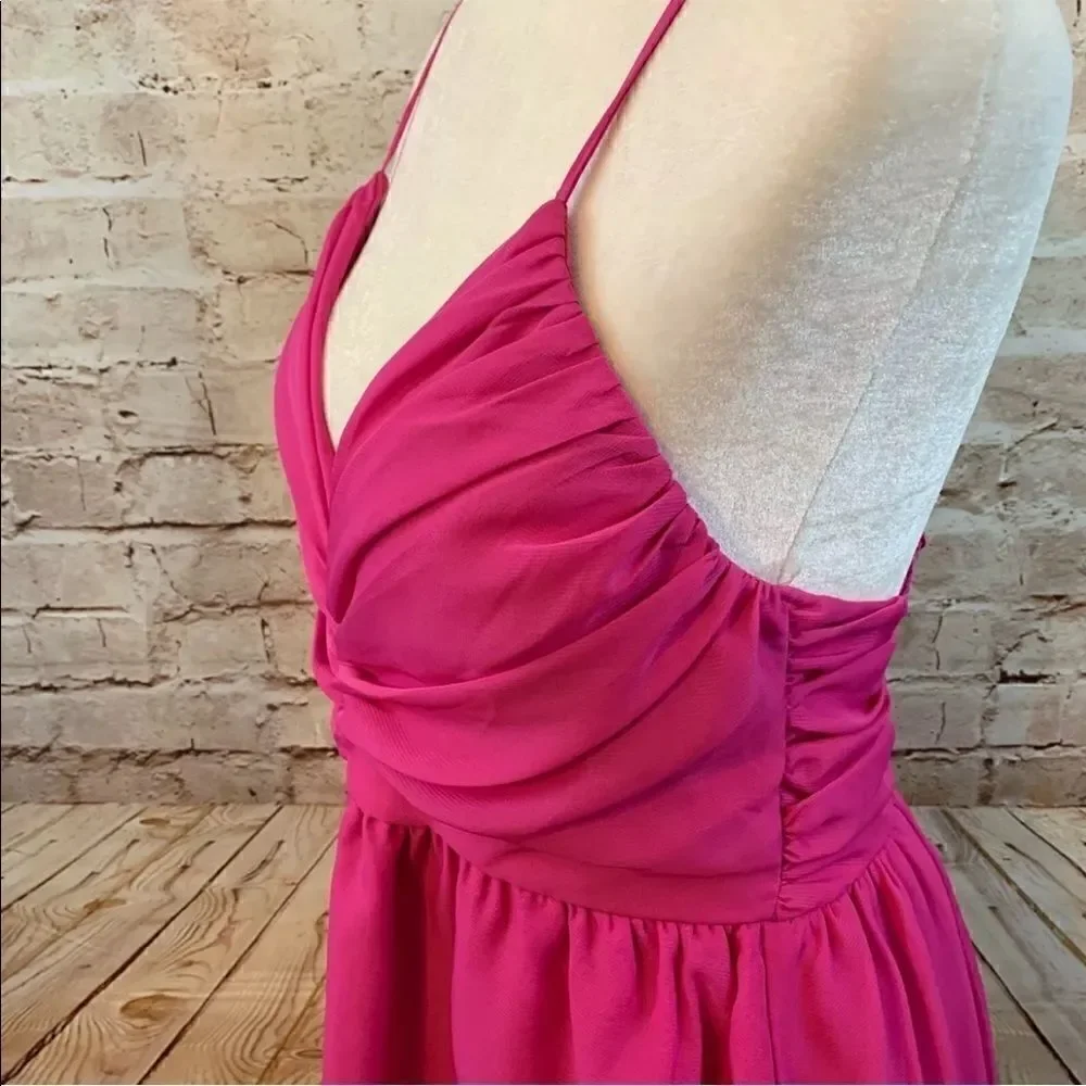 Venus sleeveless chiffon party dress